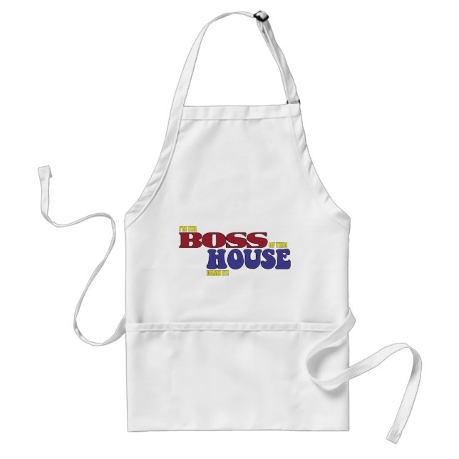 Boss of the House Standard Apron (Front)