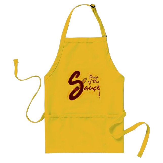 Boss of the Sauce apron (Front)