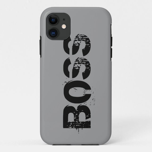 BOSS Pattern iPhone 5 Case (Back)