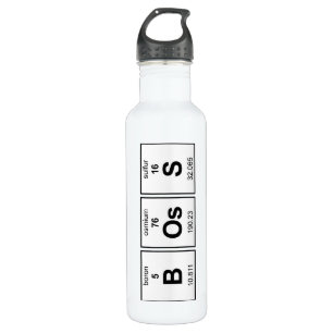 BOsS Periodic Table 710 Ml Water Bottle