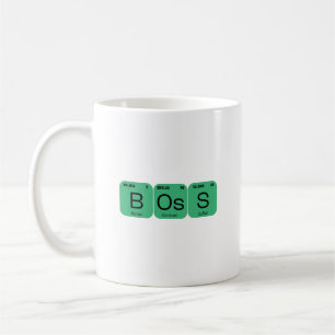 BOSS Periodic Table Element  Coffee Mug