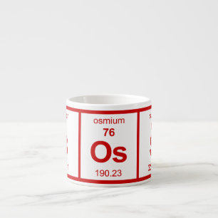 BOsS Periodic Table Espresso Cup