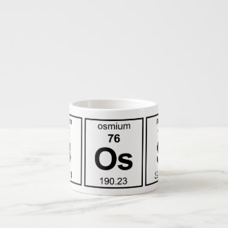 BOsS Periodic Table Espresso Cup
