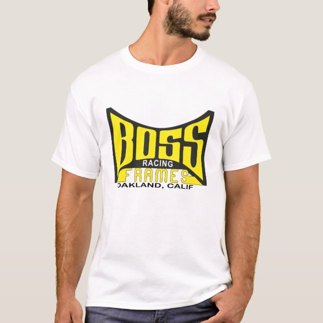 Boss Racing Frames T-Shirt (Front)