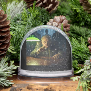 Boss snow globe