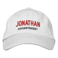 BOSS Synonym SUPERINTENDENT Custom Name V14K