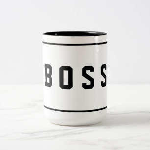 Boss Two-Tone coffee mug
