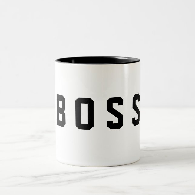 Boss  Two-Tone coffee mug (Center)
