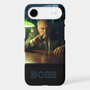 Boss w text Apple iPhone 17 Air Slim case
