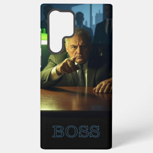 Boss w text Samsung S22 Ultra phone case