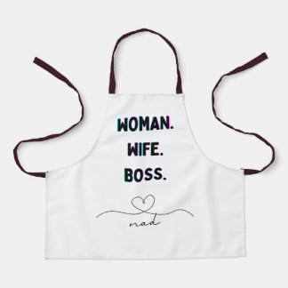 Boss Wife: Power, Love, Success Apron