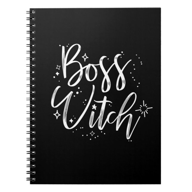 Boss Witch Notebook (Front)