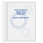Boss You're the One Who Makes Us Work-Boss's Day