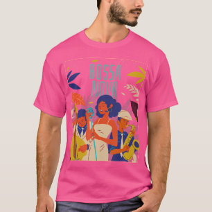 Bossa Nova Samba Music Jazz Brazil Brazilian Rio D T-Shirt