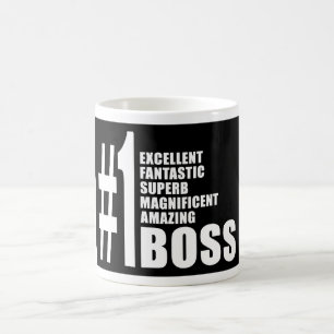 Bosses Birthdays Gifts : Number One Boss Coffee Mug