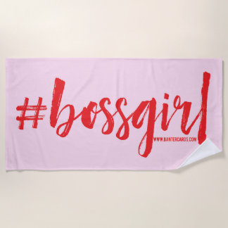 Bossgirl Beach Towel