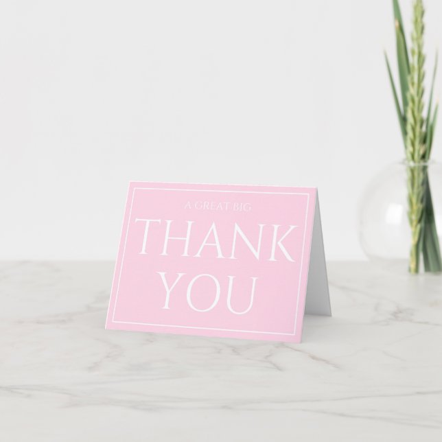 Boss's Day from Employees / Thank You (Front)