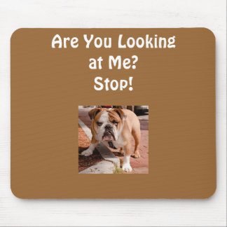 "BOSSY BULLDOG" MOUSEPAD