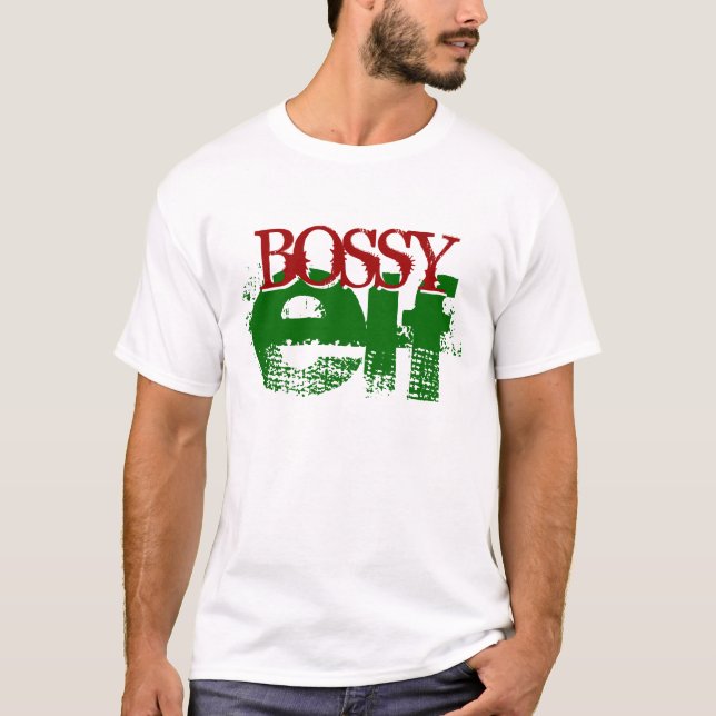 BOSSY elf T-Shirt (Front)