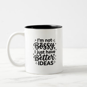 Bossy Mood Two-Tone 11oz Coffee Mug