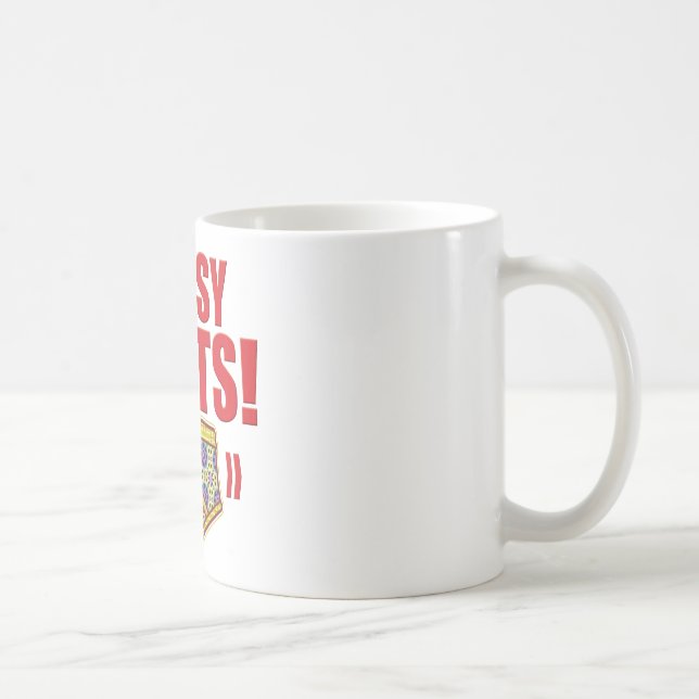 Bossy Pants Flowery Coffee Mug (Right)