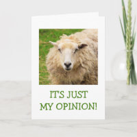 Bossy Sheep Advice Wisdom Get Well