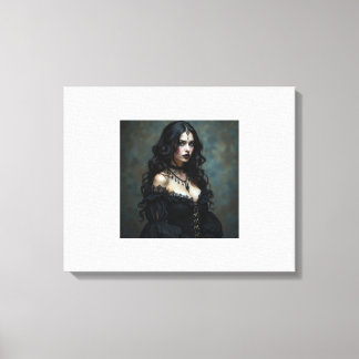 Bossy woman canvas print
