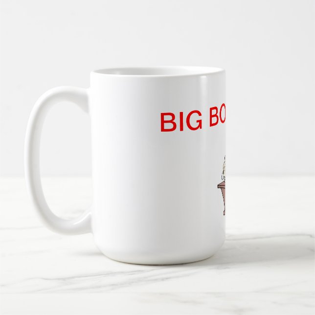 BossYellingPhone, BIG BOSS MAN!! Coffee Mug (Left)