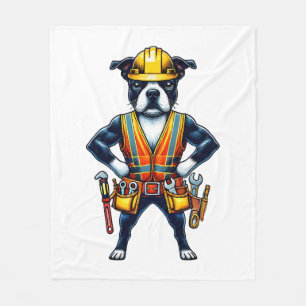 Bostie Astronaut Fleece Blanket