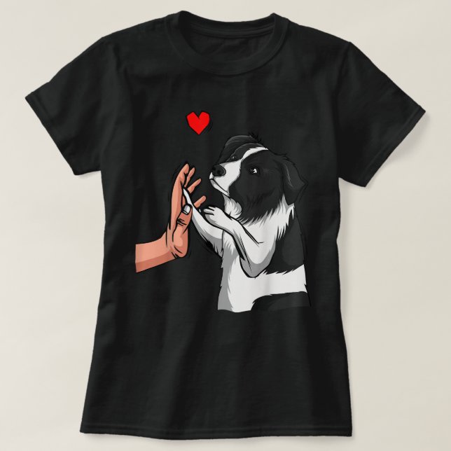 Bostie Dog Lover Gift Funny Boston Terrier With Su T-Shirt (Design Front)