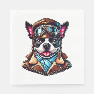 Bostie Pilot Design Napkin