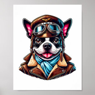 Bostie Pilot Design Poster