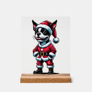 Bostie Santa Claus Acrylic Sign