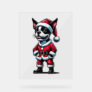 Bostie Santa Claus Acrylic Sign