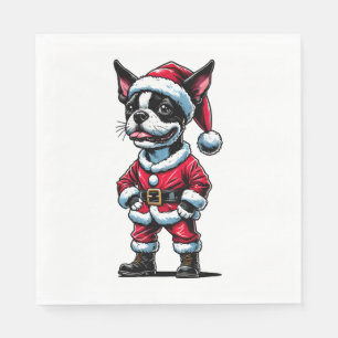 Bostie Santa Claus Napkin
