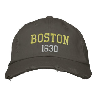Boston 1630 embroidered hat