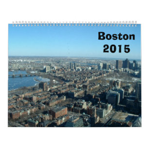 Boston 2015 calendar