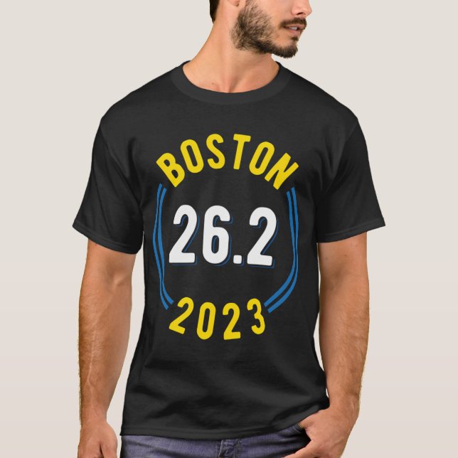 Boston 2023 Marathon T-Shirt (Front)
