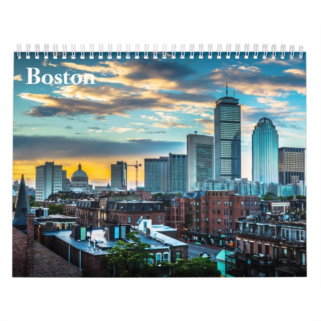 Boston 2026 calendar (Cover)