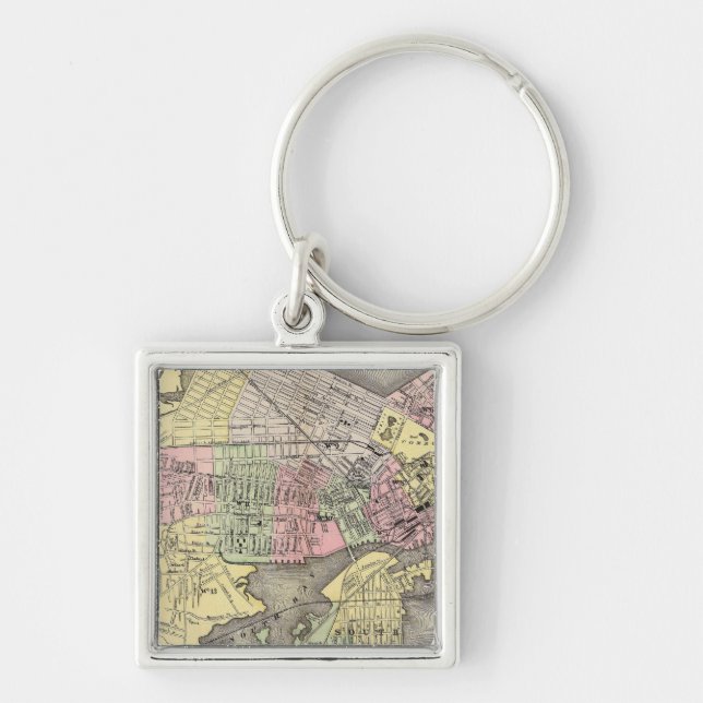 Boston 3 key ring (Front)