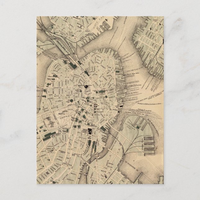 Boston 3 postcard (Front)