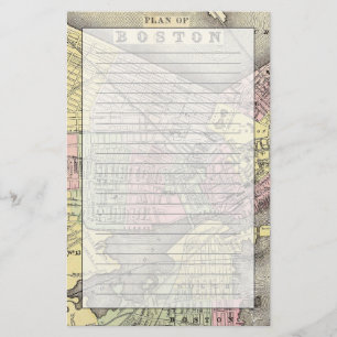 Boston 3 stationery