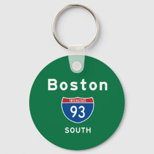 Boston 93 key ring