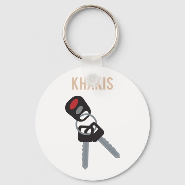 Boston Accent Car Keys Key Ring (Front)