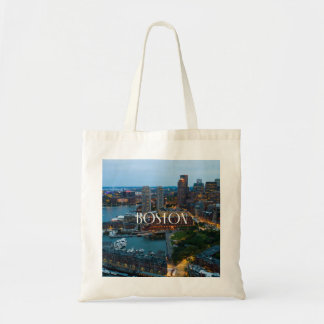 Boston Aerial View  Tote Bag