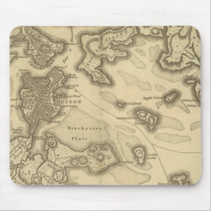 Boston and Its Environs Mouse Mat