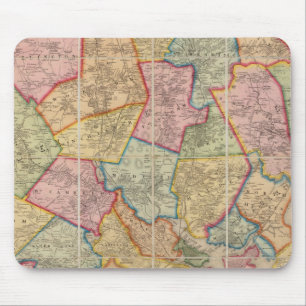 Boston and vicinity mouse mat