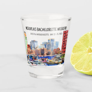 Boston Bachelorette Weekend Shot glass