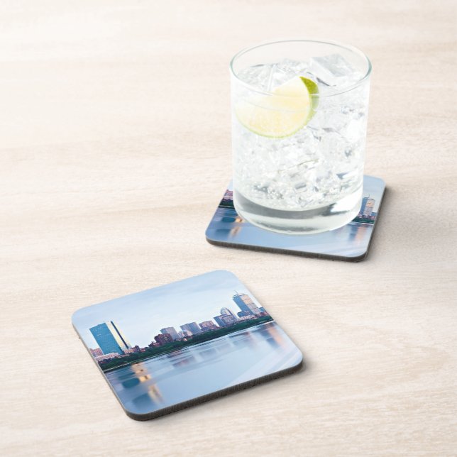 Boston Back bay across Charles River Coaster (Right Side)