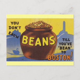 Boston Baked Beans Postcard